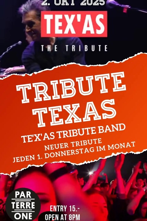 Tribute Texas - Basel - 02.10.2025 20:00