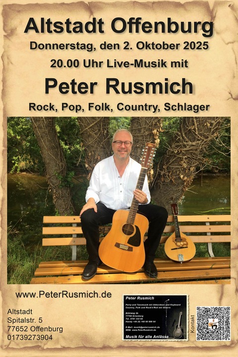 Peter Rusmich - Offenburg - 02.10.2025 20:00