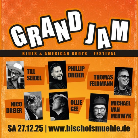 Grand Jam - Blues & American Roots - Hildesheim - 27.12.2025 20:30