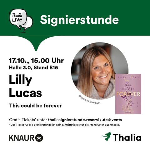 Signierstunde mit Lilly Lucas - Frankfurt am Main - 17.10.2025 15:00
