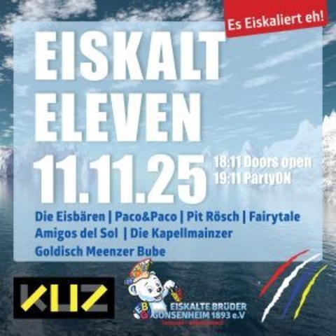 Eiskalt Eleven - Es Eiskaliert eh - Mainz - 11.11.2025 19:11