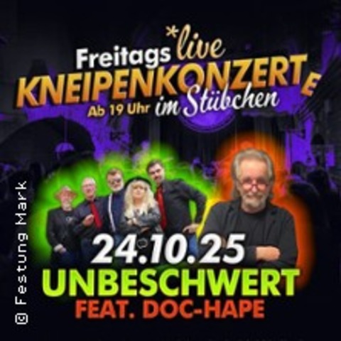 Stbchenkonzert: Unbeschwert & Doc-Hape - Magdeburg - 24.10.2025 20:00