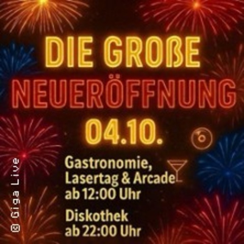 Groe Neuerffnung 2025 - BRANDENBURG AN DER HAVEL - 04.10.2025 22:00