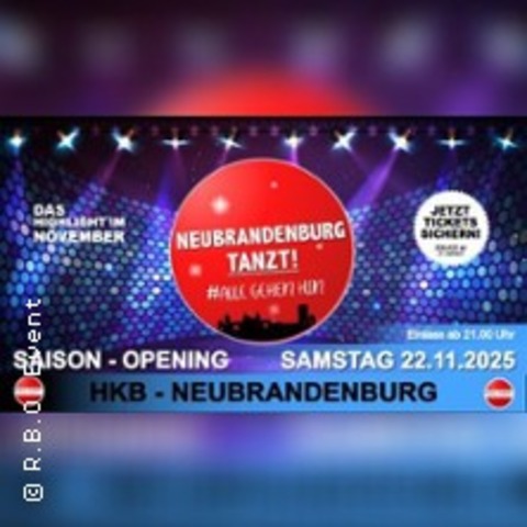 Neubrandenburg tanzt! #Allegehenhin - Neubrandenburg - 22.11.2025 21:00