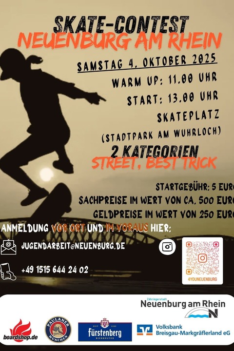 Skate Contest - Neuenburg - 04.10.2025 11:00