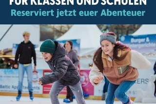 EISWELT SCHARBEUTZ - Schlittschuhlaufen fr Schulen - bis 12 Uhr