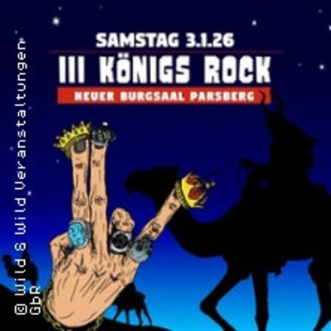 DreiKoenigsRock 2026 - PARSBERG - 03.01.2026 18:00