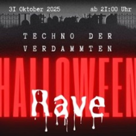 Techno der Verdammten - Flensburg - 31.10.2025 21:00