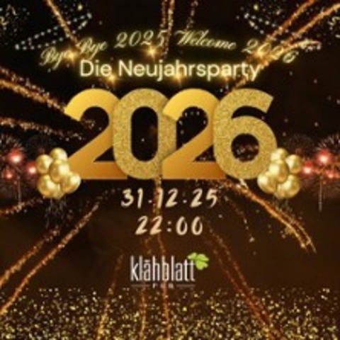 Neujahrsparty - welcome 2026 - FLENSBURG - 31.12.2025 22:00