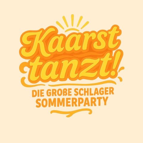 1. Kaarster Schlagerparty - Schlagerparty mit Sarah Engels & Frenzy - Kaarst - 27.06.2026 20:00
