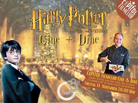 CAPITOL Filmclub Cine + Dine: &#8222;Harry Potter und der Stein der Weisen&#8220; mit 38grad Eventgastronomie - Nordhorn - 14.11.2025 20:00