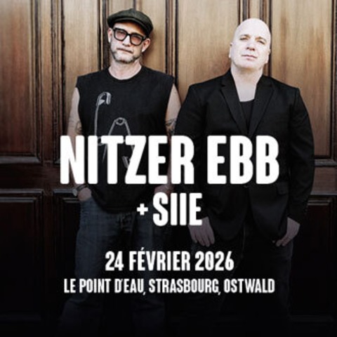 Nitzer Ebb + Siie - Ostwald Strasbourg - 24.02.2026 19:30