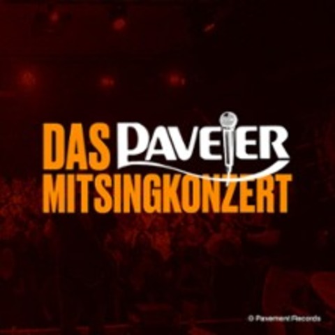 Das Paveier Mitsing-Konzert 2026 - Mir Singe E Lve Lang - KLN - 09.10.2026 19:30