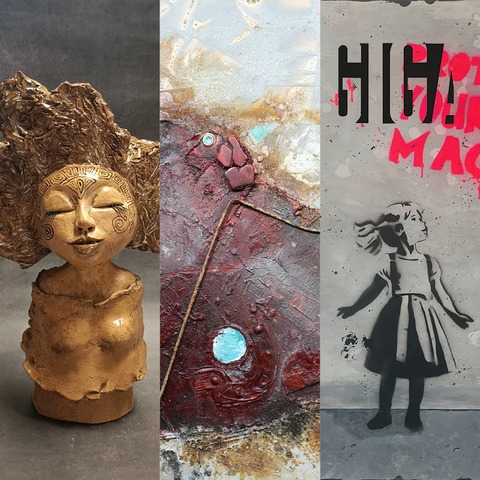 Gugg, Lachmair, Stammler | Ansichtssache(n) - gesprayt - gebrannt - geflammt - Haid - 28.05.2026 19:00