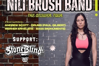 Nili Brosh Band + Support: Stone Blind - The Answer Tour