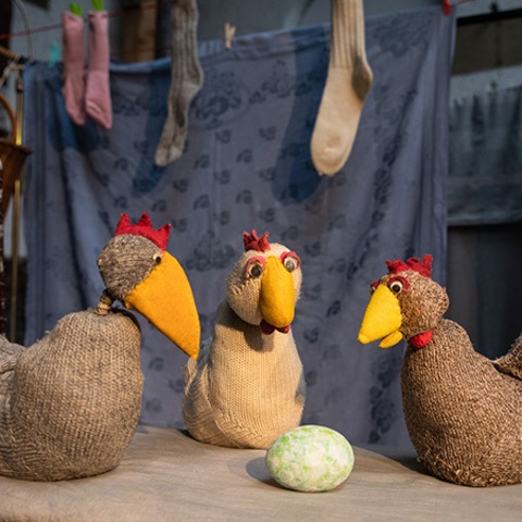 Figurentheater Vagabndel - Ich wollt ich wr ein Huhn - Freiburg - 08.03.2026 11:00
