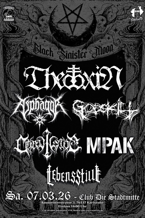 Black Sinister Moon #3 - Karlsruhe - 07.03.2026 16:00