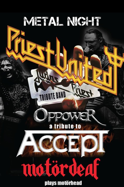 Metal Night 2026 - Judas Priest, Accept, Motörhead - Mannheim - 28.02.2026 20:00 Metal Night 2026 - Judas Priest, Accept, Motörhead - Mannheim - 28.02.2026 20:00