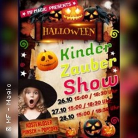 Halloween Kinder & Familien Zauber Show - Rottweil - 25.10.2025 17:00