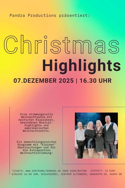 CHRISTMAS HIGHLIGHTS - Oberhausen - 07.12.2025 16:30
