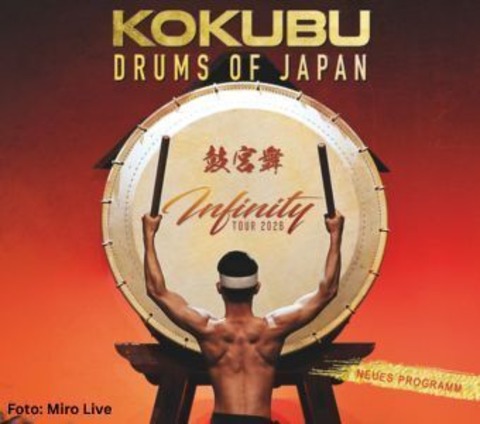 KOKUBU - Infinity - The Drums of Japan - Zusatzshow - Bad Oeynhausen - 24.03.2026 19:30