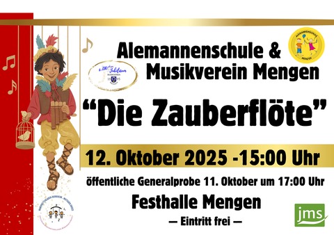 Die Zauberflte - Schallstadt - 12.10.2025 15:00
