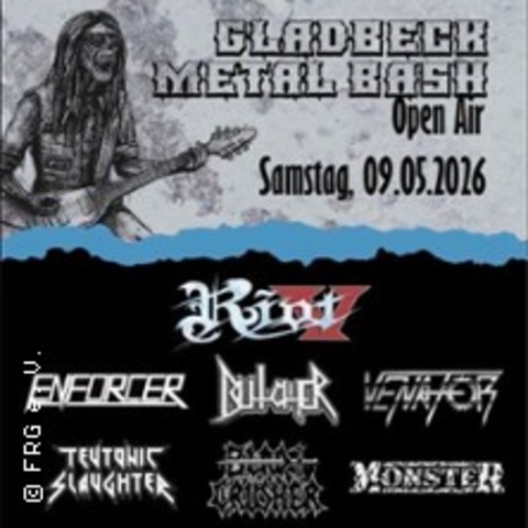 Gladbeck Metal Bash Open Air - GLADBECK - 09.05.2026 13:00 Gladbeck Metal Bash Open Air - GLADBECK - 09.05.2026 13:00