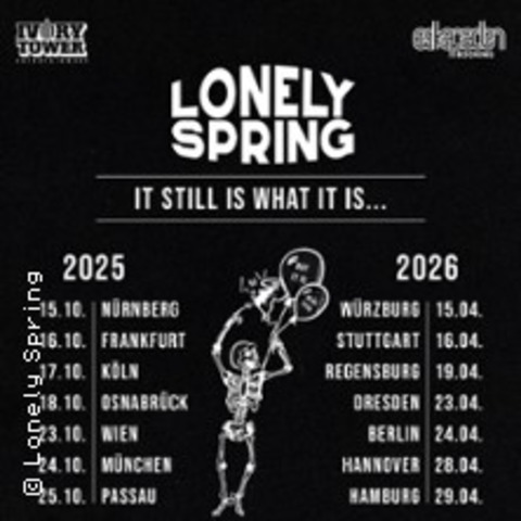 Lonely Spring - it still is what it is - Hamburg - 29.04.2026 20:00