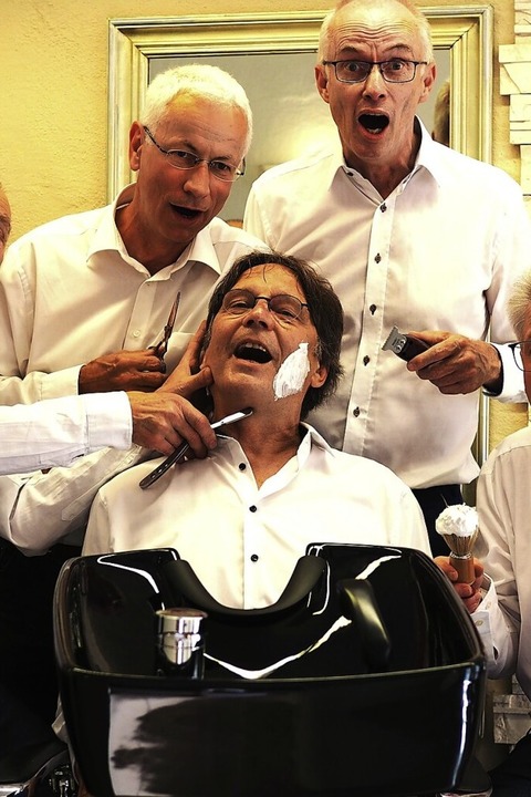 Das Vokalensemble "Die 5 Barbiere" ist im Gasthaus Hirschen in Holl zu Gast - Badische Zeitung TICKET