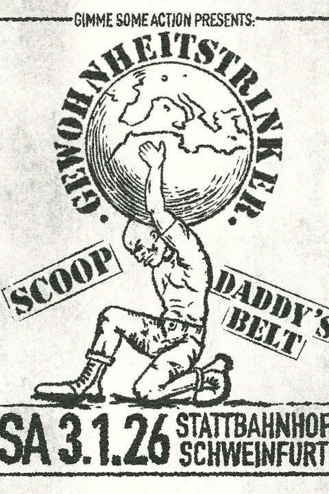 Gewohnheitstrinker - + Scoop + Daddy's Belt - Schweinfurt - 03.01.2026 20:30