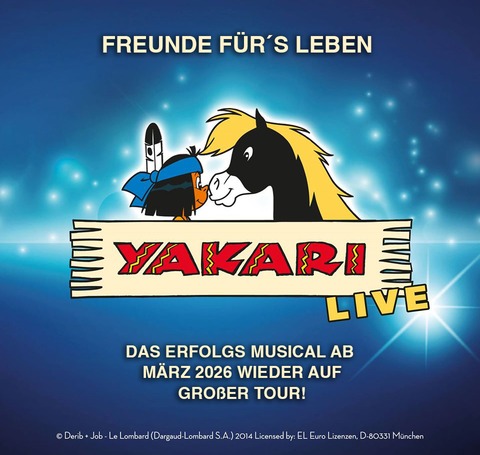 Yakari - Freunde frs Leben - Das Musical - Gieen - 13.03.2026 16:30