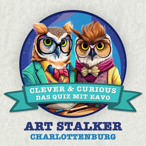 Clever & Curious Charlottenburg! - das unterhaltsame Quiz mit Eavo im Art Stalker - Kneipenquiz - BERLIN - 14.05.2026 19:00