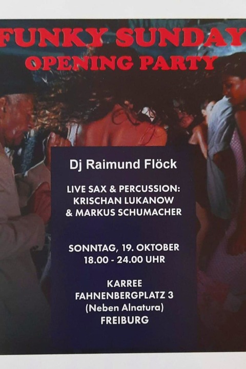 Funky Sunday - Freiburg - 19.10.2025 18:00