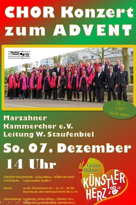 Adventskonzert - Berlin - 07.12.2025 14:00