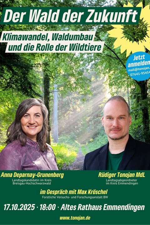 Klimabedingter Waldumbau - Emmendingen - 17.10.2025 18:00