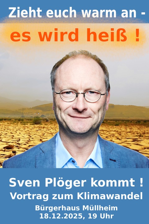 Zieht euch warm an - es wird hei! - Sven Plger kommt ! - Mllheim - 18.12.2025 19:00