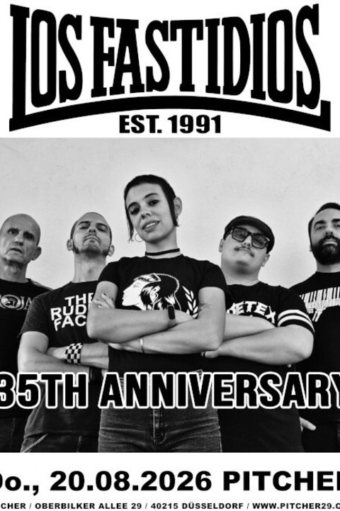 LOS FASTIDIOS - 35TH ANNIVERSARY! - Dsseldorf - 13.08.2026 19:00