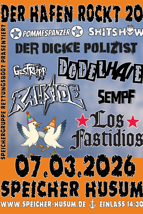 Der Hafen rockt 20 - Husum - 07.03.2026 14:30