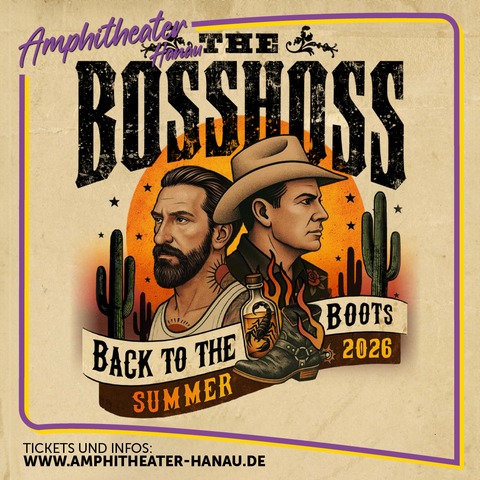 The BossHoss - VIP UPGRADE (keine Eintrittskarte) - Hanau - 07.08.2026 19:30