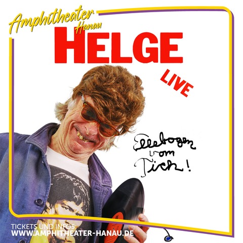 Helge Schneider - VIP UPGRADE (keine Eintrittskarte) - Hanau - 18.08.2026 19:30