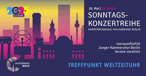 Sonntagskonzertreihe Nr. 5 | Treffpunkt Weltzeituhr - Berlin - 10.05.2026 15:30