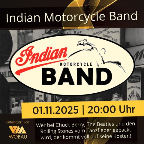 Indian Motorcycle Band (verschoben auf den 28.2.2026) | Magdeburg | machwerk - Magdeburg - 28.02.2026 20:00