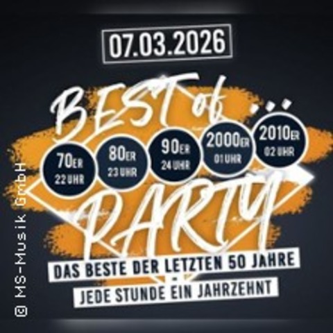 Best of...Party 2026 im Kolpingsaal Werne | FSK 18 - WERNE - 07.03.2026 21:00