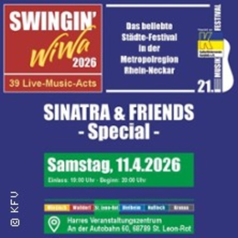 Sinatra & Friends - Sankt Leon-Rot - 11.04.2026 20:00