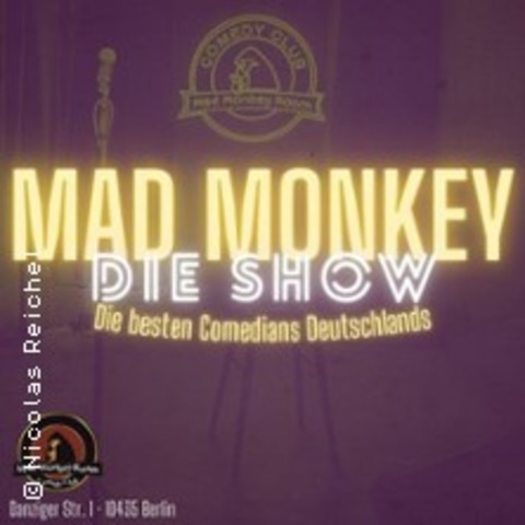 Mad Monkey - Die Show - BERLIN - 20.02.2026 20:30
