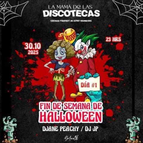 FIN DE SEMANA DE HALLOWEEN - Hamburg - 30.10.2025 23:00