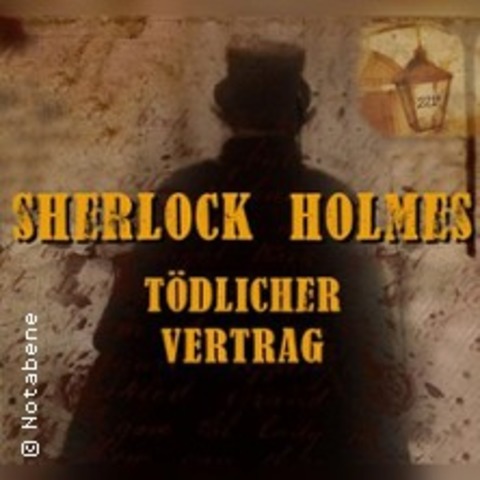 Krimi-Dinner - Sherlock Holmes: T�dlicher Vertrag - Uhldingen-M�hlhofen - 09.01.2026 19:00