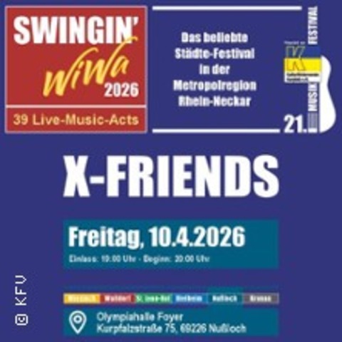 X-Friends @ Swingin WiWa 2026 - Nu�loch - 10.04.2026 20:00