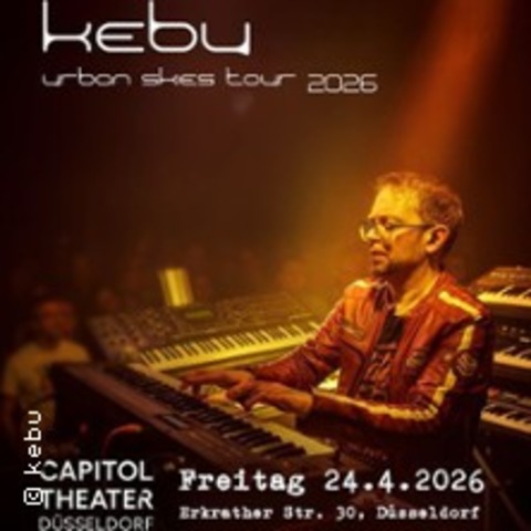 Kebu - Urban Skies Tour 2026 - Stuttgart - 30.04.2026 20:00 Kebu - Urban Skies Tour 2026 - Stuttgart - 30.04.2026 20:00