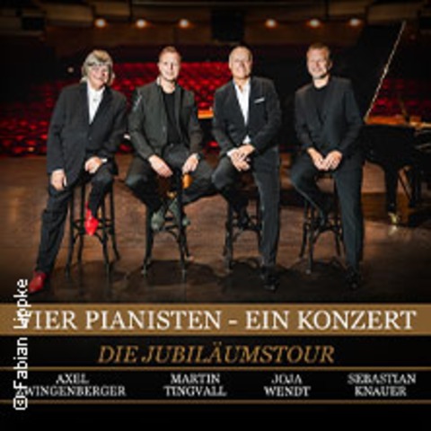 Vier Pianisten - Ein Konzert - Die Jubil�umstour - M�nster - 12.09.2026 20:00